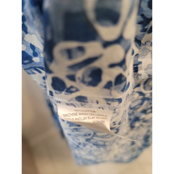 Marie Oliver Florence Dress In Denim Wax Womens Sz M Blue Cottagecore Boho - Picture 5 of 6